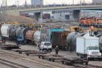 Action in the "T" yard